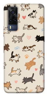 Чохол на Vivo Y53s Cat style ver.2 фото 1 з 1