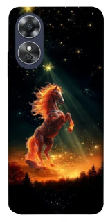 Чехол на Oppo A17 Red Fire Horse ver.2 фото 1 из 1