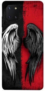 Чехол на Samsung Galaxy Note 10 Lite (A81) Angel and Devil фото 1 из 1