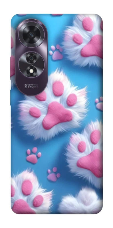 Чохол на Oppo A60 Cat paw фото 1 з 1
