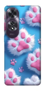 Чехол на Oppo A60 Cat paw фото 1 из 1