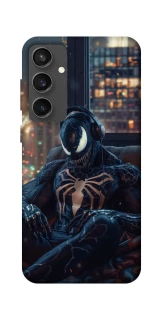 Чехол на Samsung Galaxy S24 FE Venom earphones фото 1 из 1