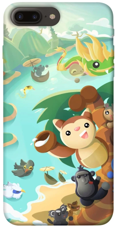 Чохол на Apple iPhone 7 plus / 8 plus Adopt Me Tropical Adventure фото 1 з 1