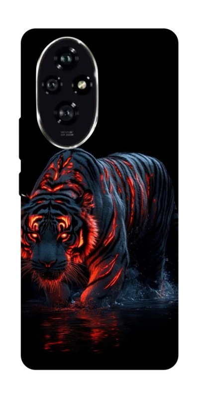 Чехол на Honor 200 fire tiger фото 1 из 1