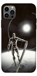 Чехол на Apple iPhone 12 Pro (6.1") Серебряный сёрфер фото 1 из 1