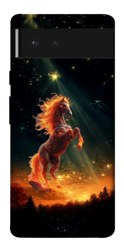 Чохол на Google Pixel 6 Red Fire Horse ver.2 фото 1 з 1