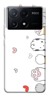 Чехол на Xiaomi Poco X6 Paws фото 1 из 1