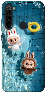 Чохол на Xiaomi Redmi Note 8 Labubu in the pool фото 1 з 1