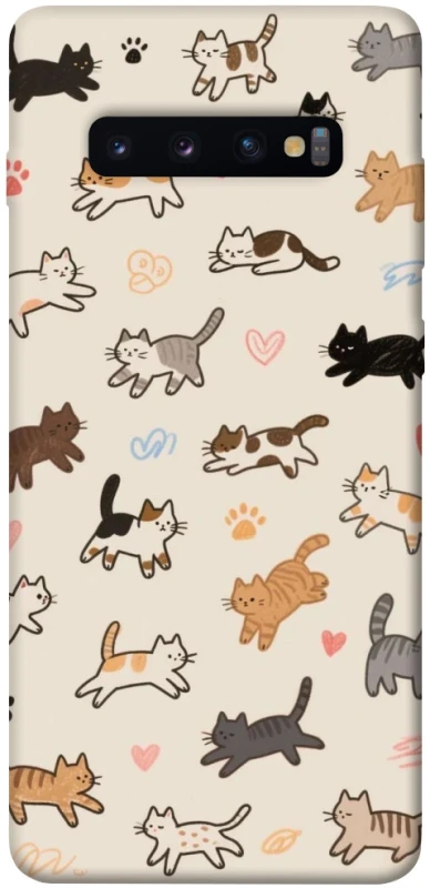 Чохол на Samsung Galaxy S10+ Cat style ver.2 фото 1 з 1