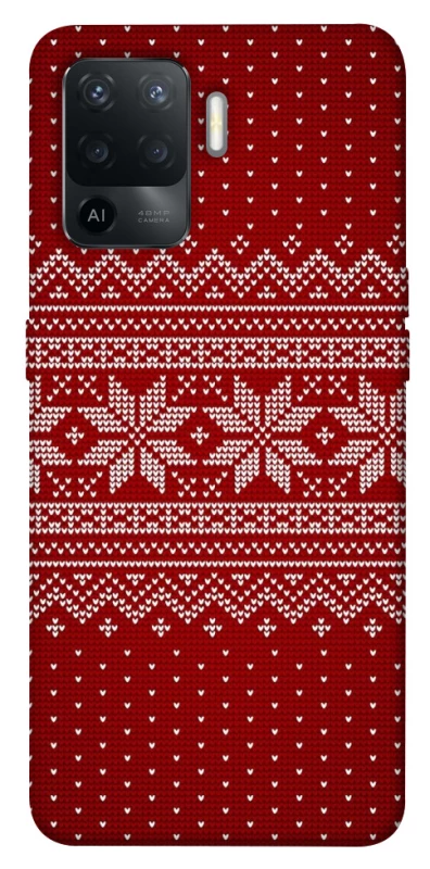 Чохол на Oppo Reno 5 Lite Новорічний v5 фото 1 з 1