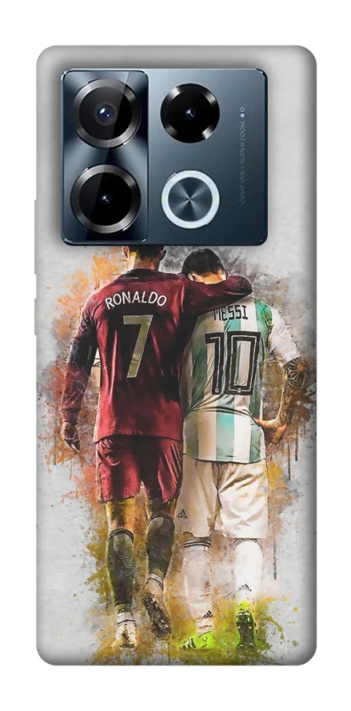 Чохол на Infinix Note 40 Pro 4G Ronaldo та Messi фото 1 з 1