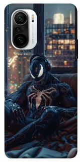 Чехол на Xiaomi Redmi K40 / K40 Pro / K40 Pro+ / Poco F3 Venom earphones фото 1 из 1