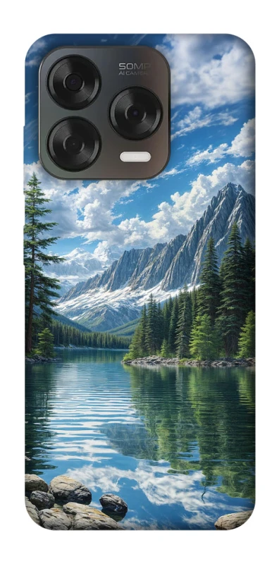 Чехол на ZTE Blade V70 Design River in the mountains фото 1 из 2