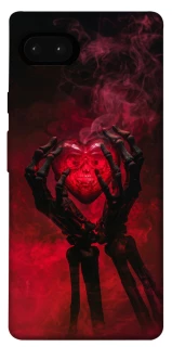 Чехол на Google Pixel 7a Heart in the hands of a skeleton фото 1 из 1