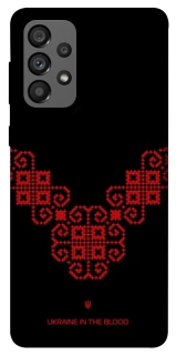 Чохол на Samsung Galaxy A73 5G Чорно-червона вишиванка фото 1 з 1