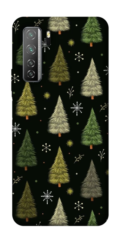 Чехол на Huawei Nova 7 SE Новогодний v42 фото 1 из 1