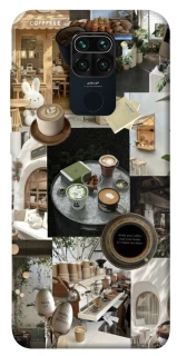 Чехол на Xiaomi Redmi Note 9 / Redmi 10X Coffee collage ver.4 фото 1 из 1