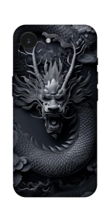Чехол на Apple iPhone 17e (6.1") black dragon фото 1 из 1