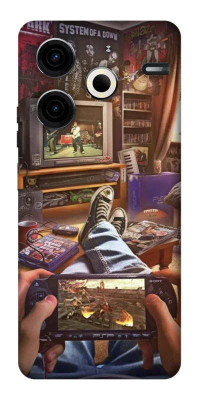 Чохол на TECNO Pova 6 Neo (LI6) Retro style v4 фото 1 з 1