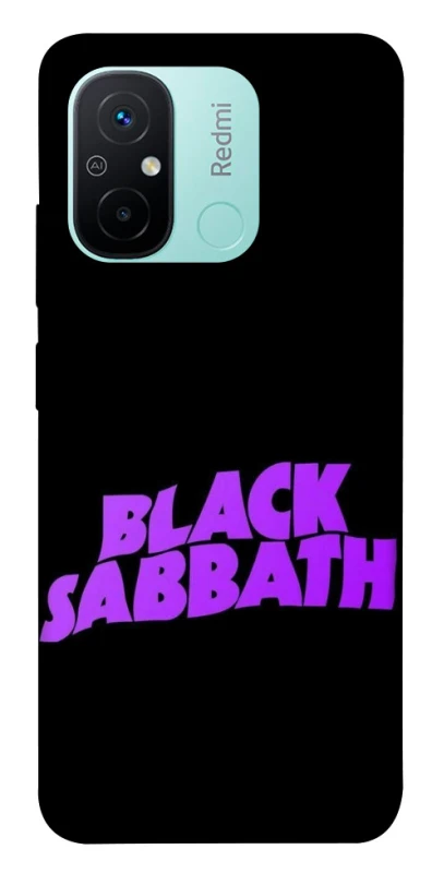 Чохол на Xiaomi Redmi 12C / Poco C55 Black Sabbath logo ver.1 фото 1 з 1