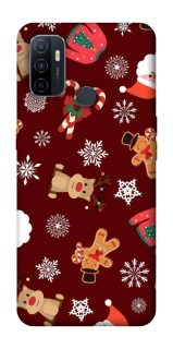 Чехол на Oppo A53 / A32 / A33 Новогодний v6 фото 1 из 1