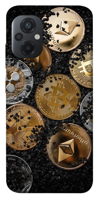 Чохол на Xiaomi Poco M5 Many coins v2 фото 1 з 1
