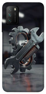 Чехол на Xiaomi Poco M3 Mechanic фото 1 из 1