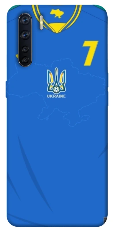 Чохол на Oppo A91 UA-Football ver.4 фото 1 з 1