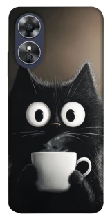 Чехол на Oppo A17 morning cat фото 1 из 1