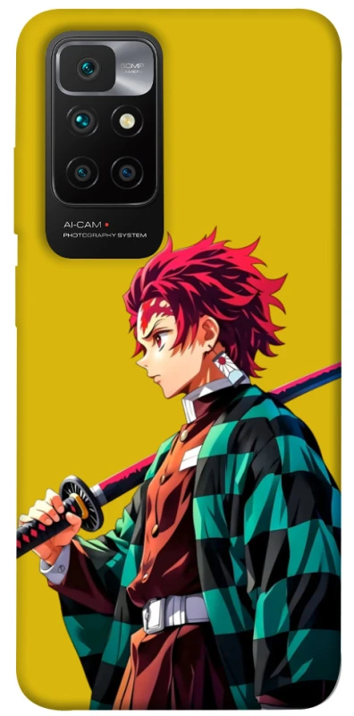 Чохол на Xiaomi Redmi 10 Tanjiro Kamado v2 фото 1 з 1