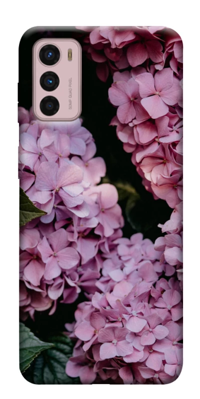Чохол на Motorola Moto G42 Рожеві гартензії фото 1 з 1