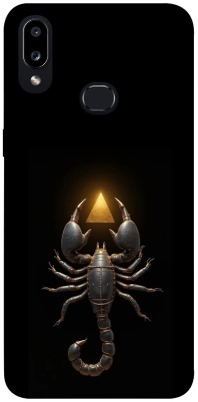 Чехол на Samsung Galaxy A10s Scorpio with Golden Triangle фото 1 из 1