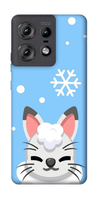 Чохол на Motorola Edge 50 Pro Adopt Me Snow Kitty Smile фото 1 з 1