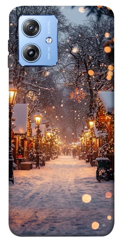 Чохол на Motorola Moto G84 Новорічний v50 фото 1 з 1