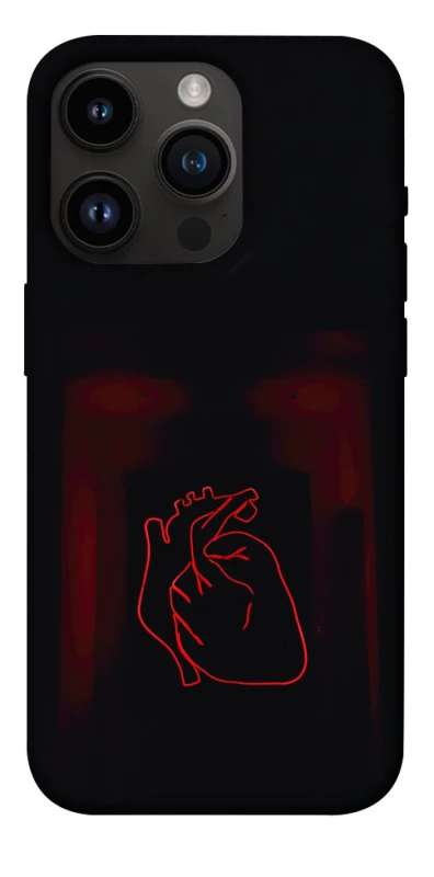 Чехол на Apple iPhone 14 Pro (6.1") Красное сердце фото 1 из 1