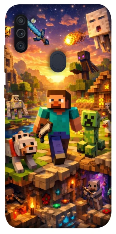 Чохол на Samsung Galaxy M11 Minecraft v6 фото 1 з 1