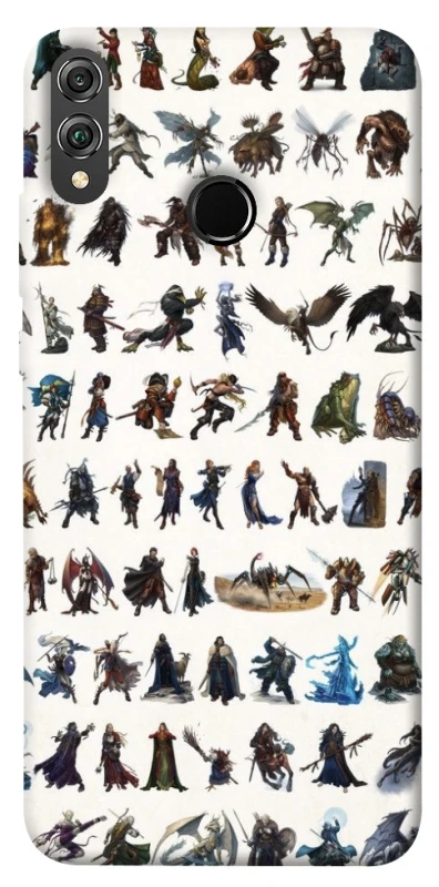 Чехол на Huawei Honor 8X Character Selection фото 1 из 1