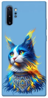 Чохол на Samsung Galaxy Note 10 Plus Кіт патріот фото 1 з 1