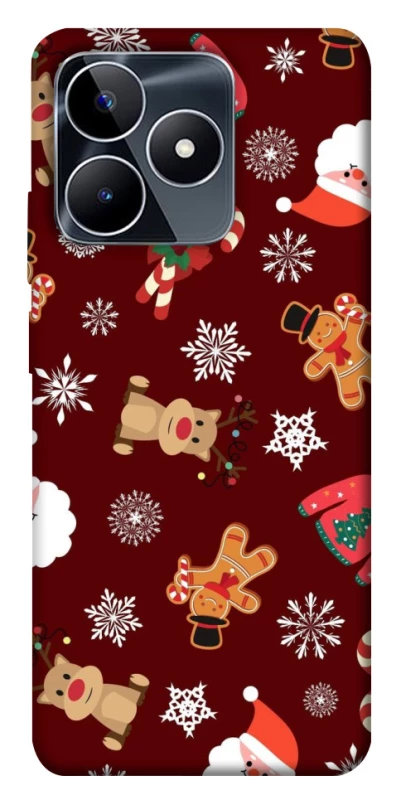 Чохол на Realme C53 Новорічний v6 фото 1 з 1