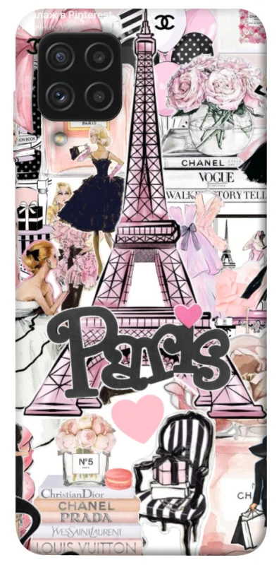 Чехол на Samsung Galaxy A22 4G Fashion collage ver.8 фото 1 из 1