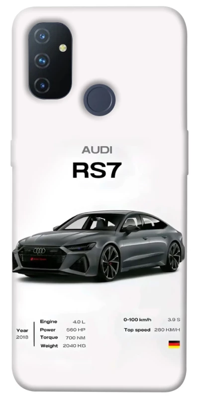 Чохол на OnePlus Nord N100 Audi RS7 фото 1 з 1