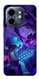 Чехол на Infinix Smart 9 4G / Hot 50i Minecraft dragon фото 1 из 1