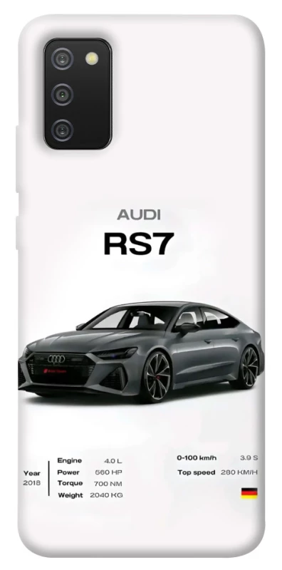 Чехол на Samsung Galaxy A02s Audi RS7 фото 1 из 1