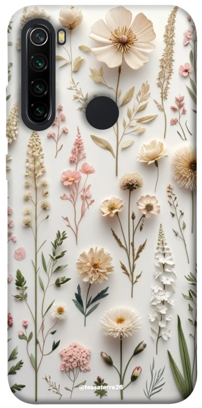 Чохол на Xiaomi Redmi Note 8 Floral design ver.1 фото 1 з 1