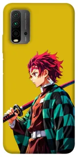 Чехол на Xiaomi Redmi 9T Tanjiro Kamado v2 фото 1 из 1
