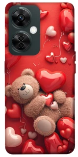 Чохол на OnePlus Nord CE 3 Lite bear in hearts фото 1 з 1