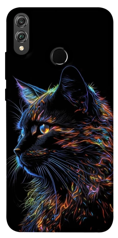 Чохол на Huawei Honor 8X Чорний кіт фото 1 з 1