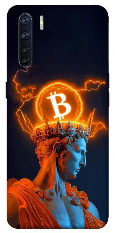 Чохол на Oppo A91 Bitcoin God фото 1 з 1