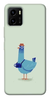 Чохол на Vivo Y15s Голуб-детектив фото 1 з 1