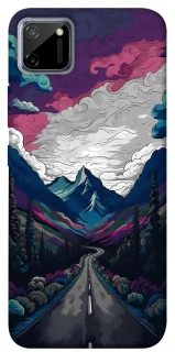 Чехол на Realme C11 Нарисованные горы фото 1 из 1